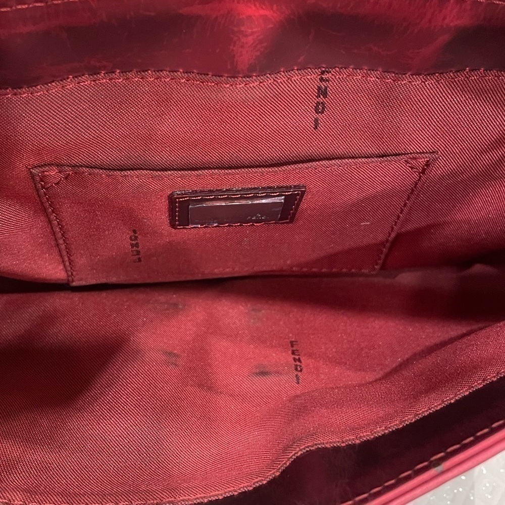 FENDI Authentic Metallic Red Leather Baguette Compilation - Picture 10 of 16